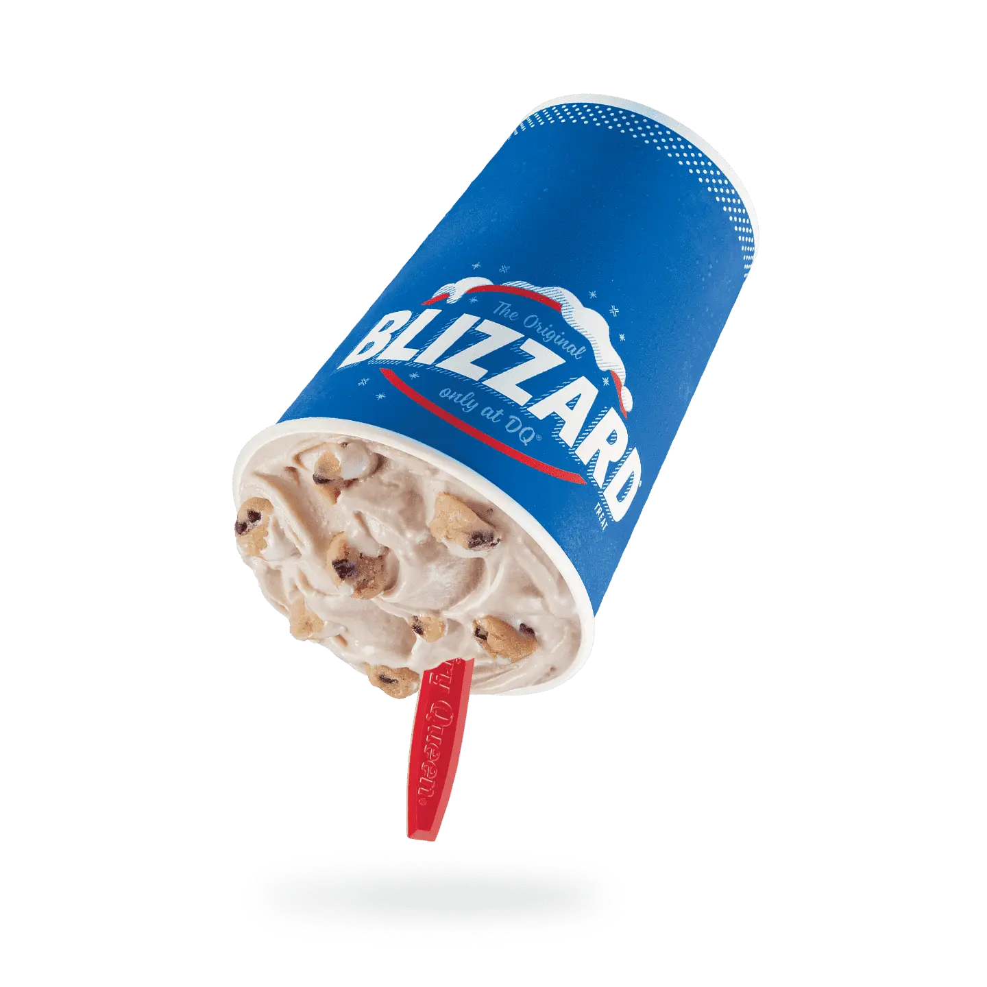 chocolate chip cookie dough blizzard 1